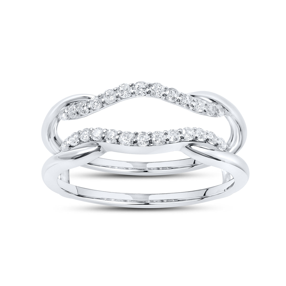14kt  White Gold 0.33 CTW  Diamonds Enhancer