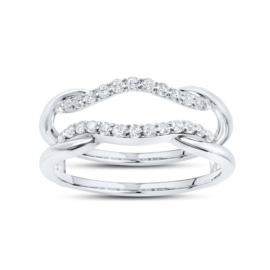 14kt  White Gold 0.33 CTW  Diamonds Enhancer