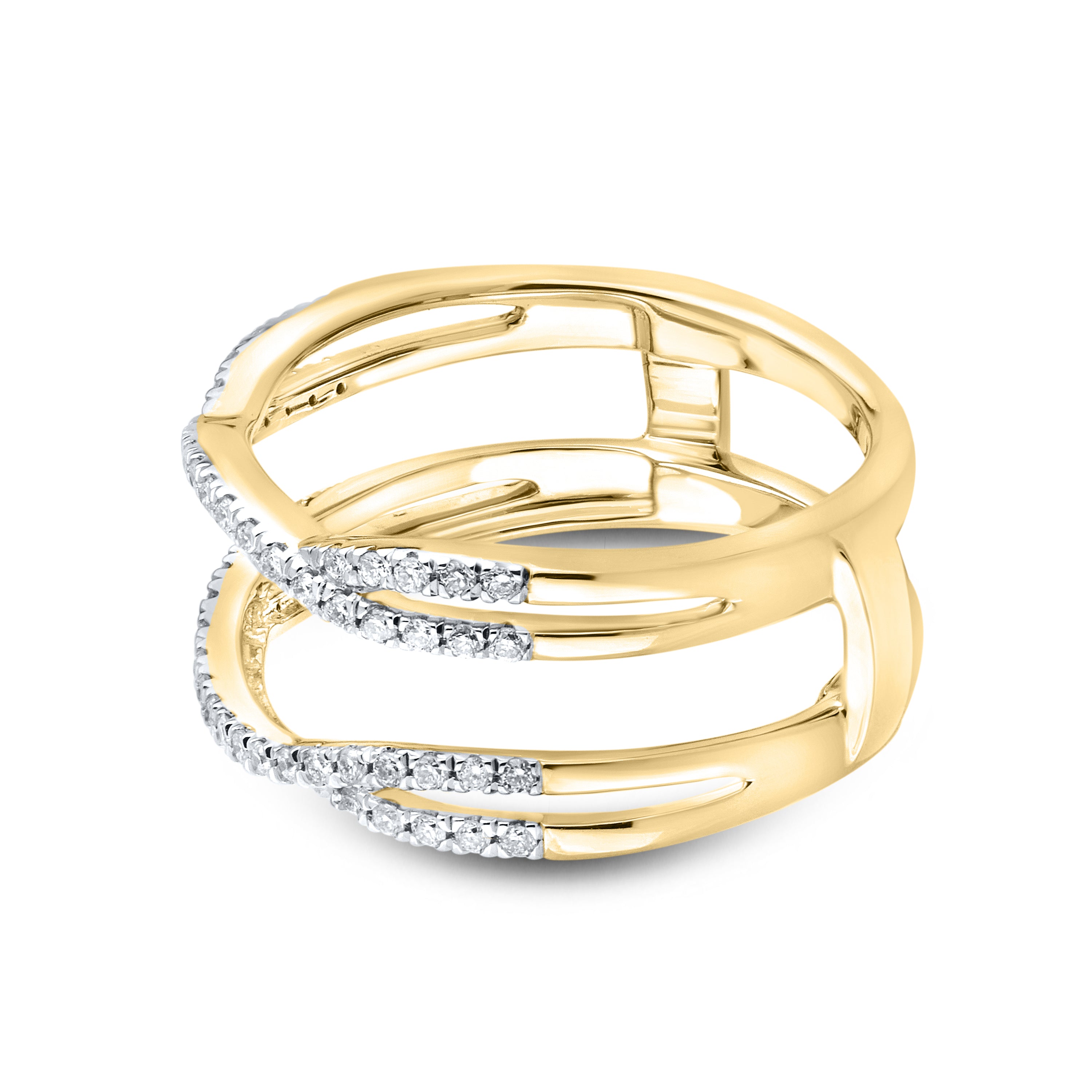 14kt Yellow Gold 0.31 ctw Lab Diamond Enhancer