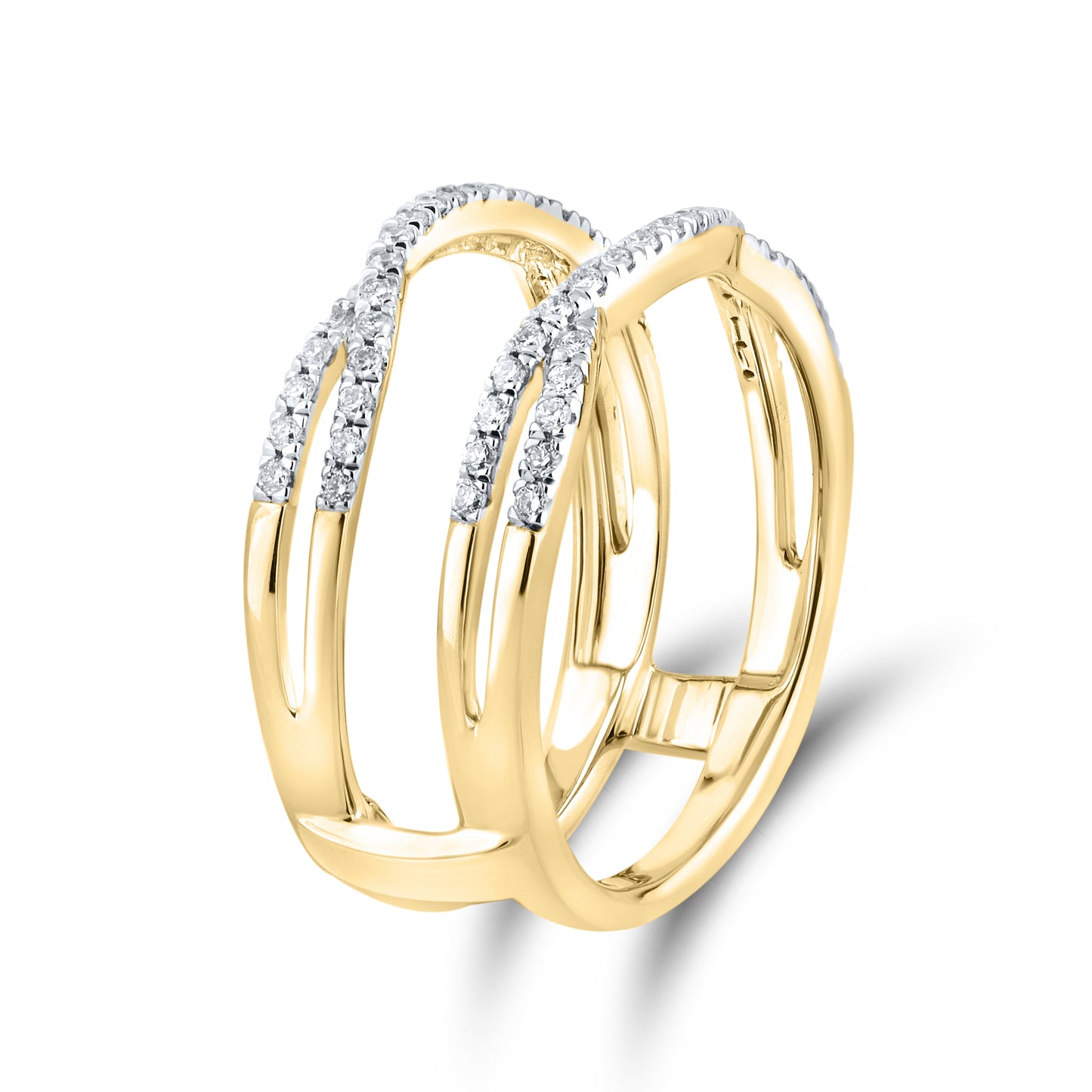 14kt Yellow Gold 0.31 ctw Lab Diamond Enhancer