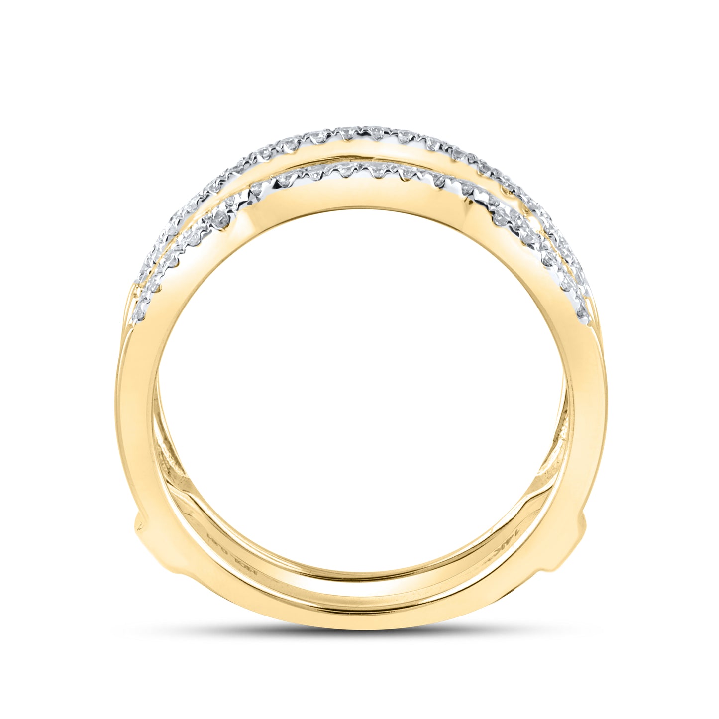 14kt Yellow Gold 0.31 ctw Lab Diamond Enhancer
