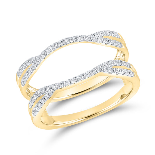 14kt Yellow Gold 0.31 ctw Lab Diamond Enhancer