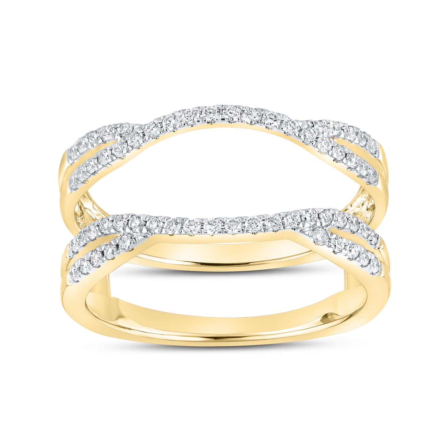 14kt Yellow Gold 0.31 ctw Lab Diamond Enhancer