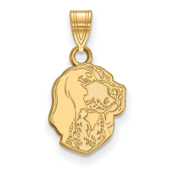 14kt Yellow Gold LogoArt University of Tennessee Smokey Small Pendant