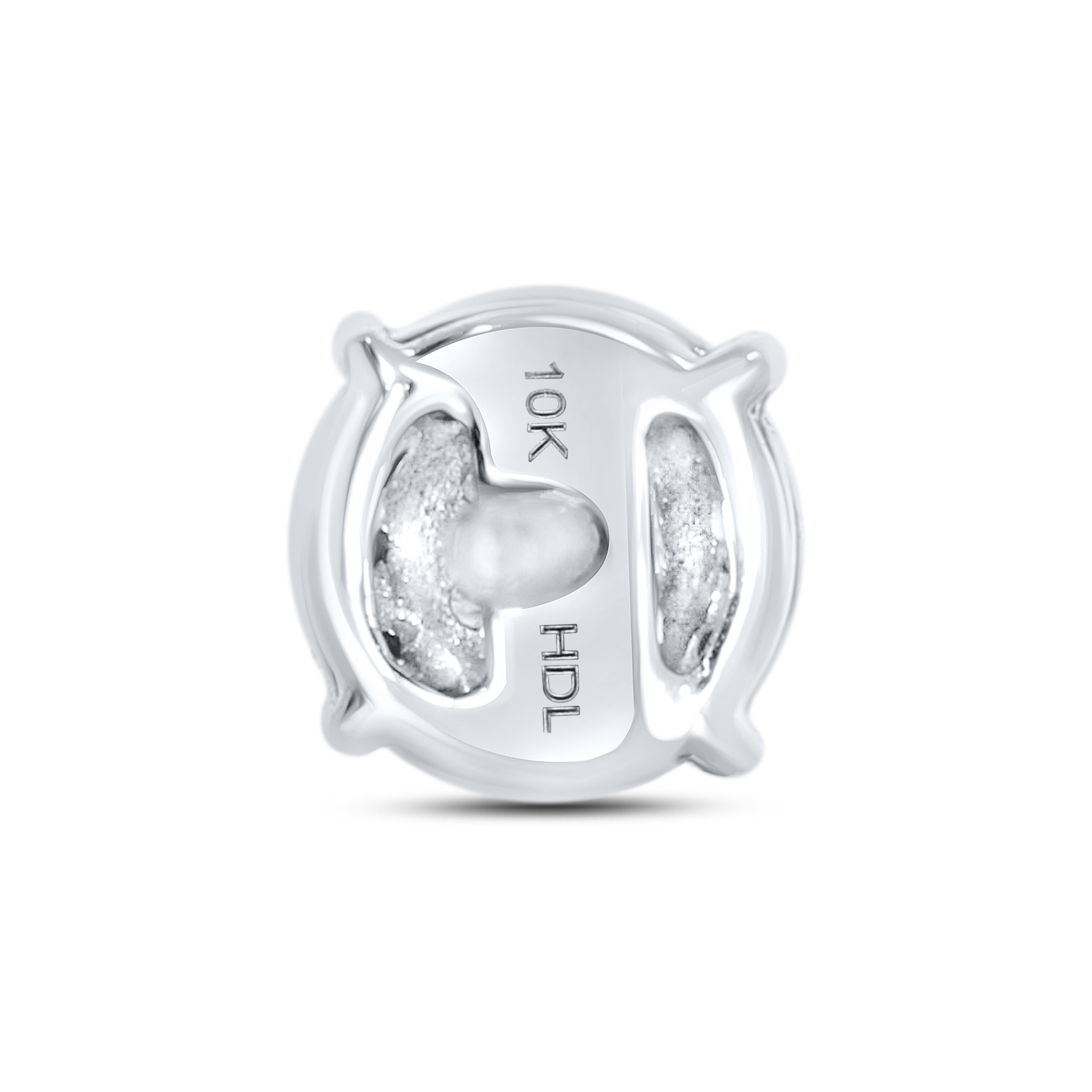 10k White gold 0.15 ctw diamond earrings