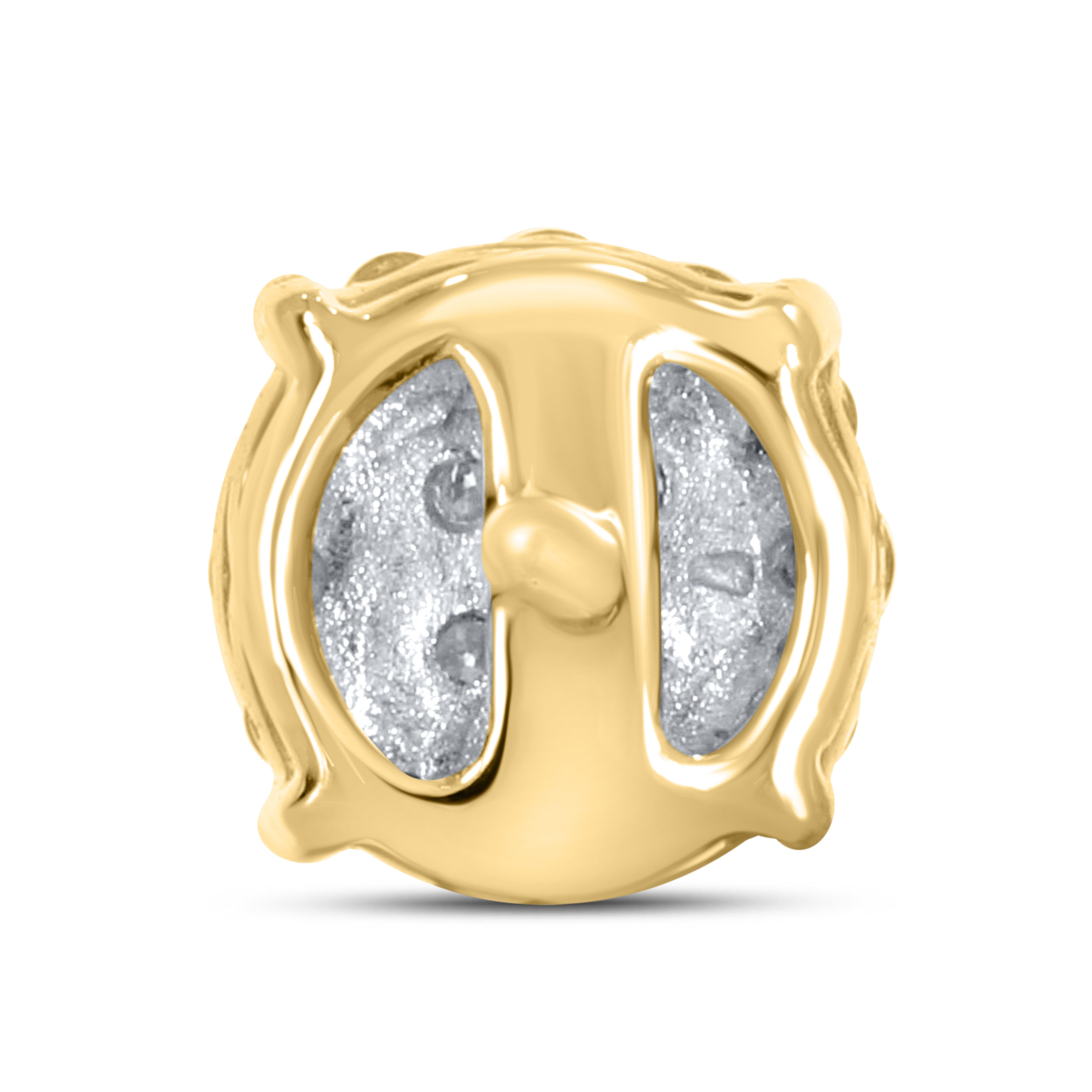 10K YELLOW GOLD 0.38 CTW DIAMOND EARRINGS