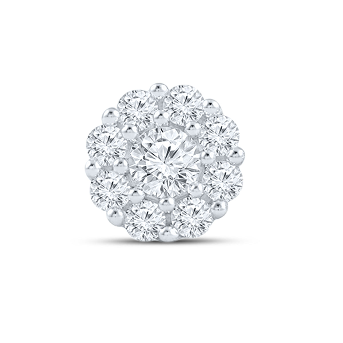 10KT YELLOW GOLD 0.03 CTW Diamond Earrings