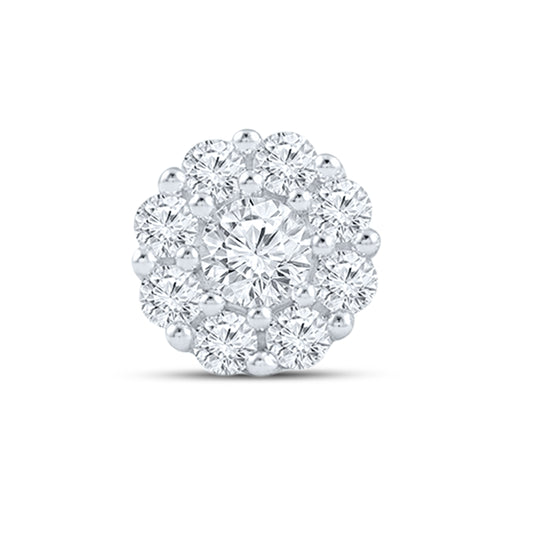 10KT YELLOW GOLD 0.03 CTW Diamond Earrings