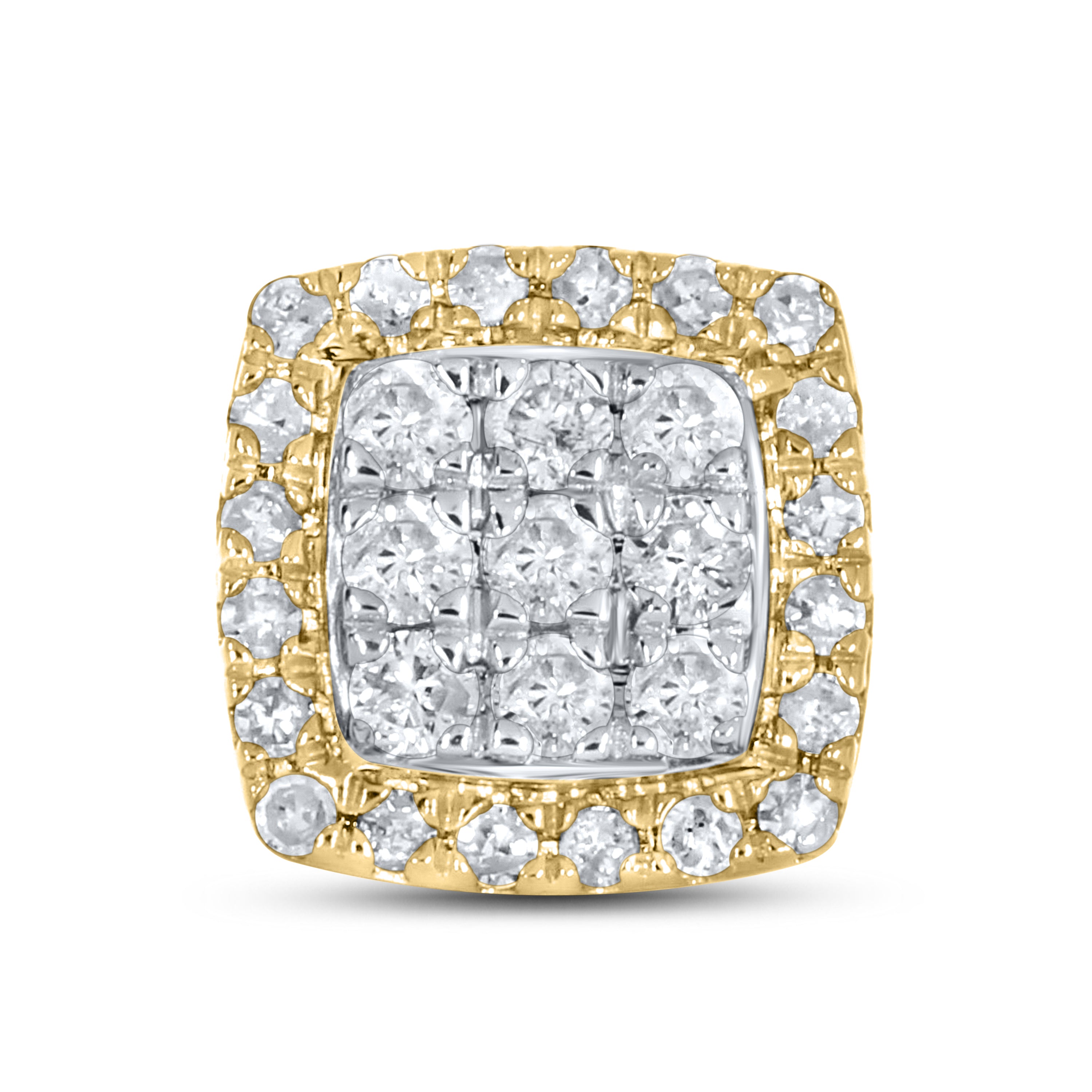 10KT YELLOW GOLD 0.51 CTW DIAMOND EARRINGS