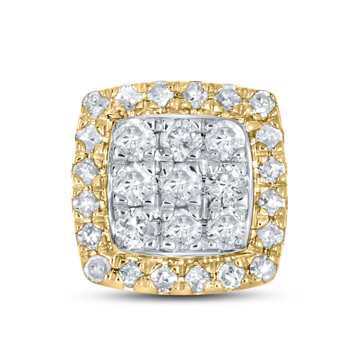 10KT YELLOW GOLD 0.51 CTW DIAMOND EARRINGS