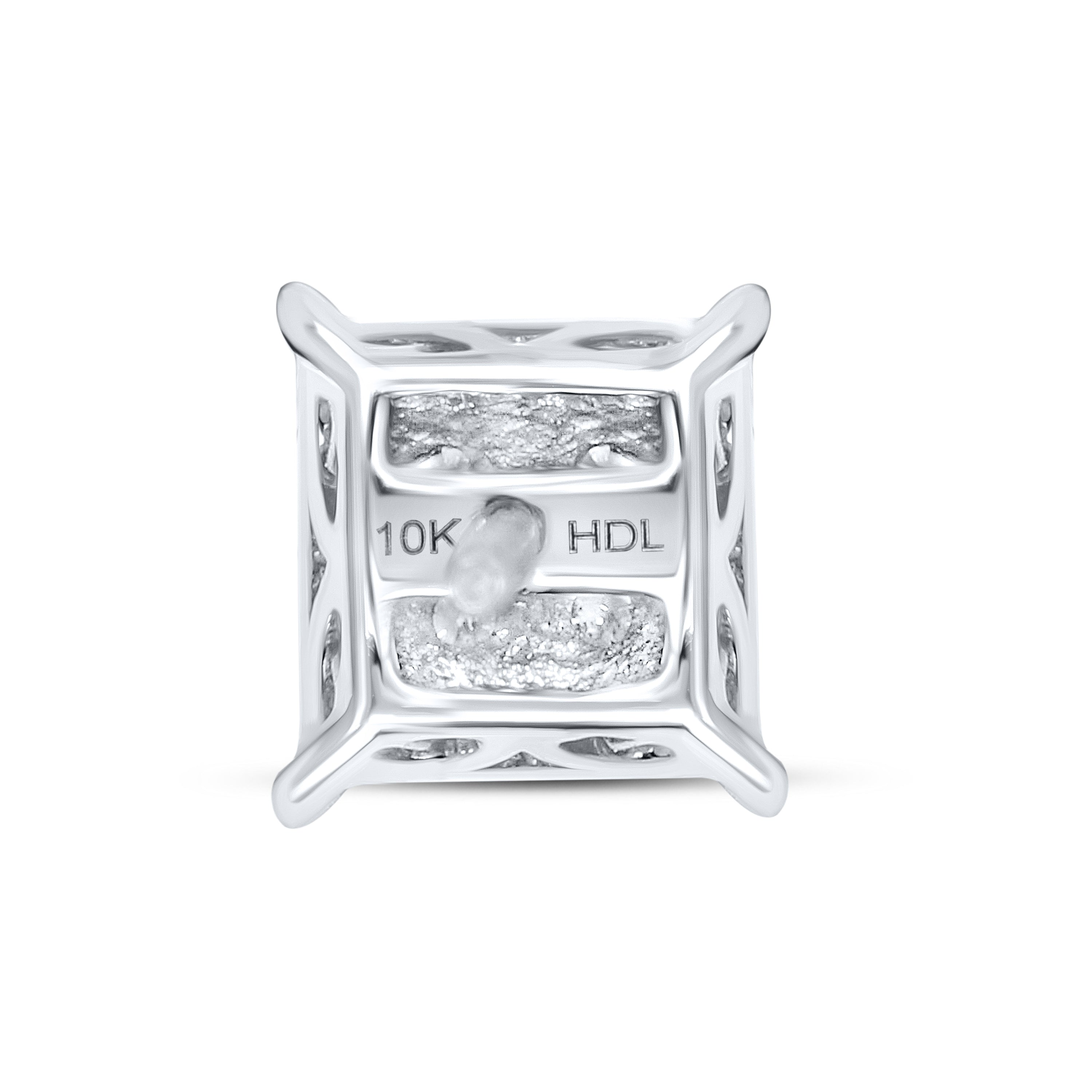 10Kt White Gold 0.27 ctw Diamond Earrings