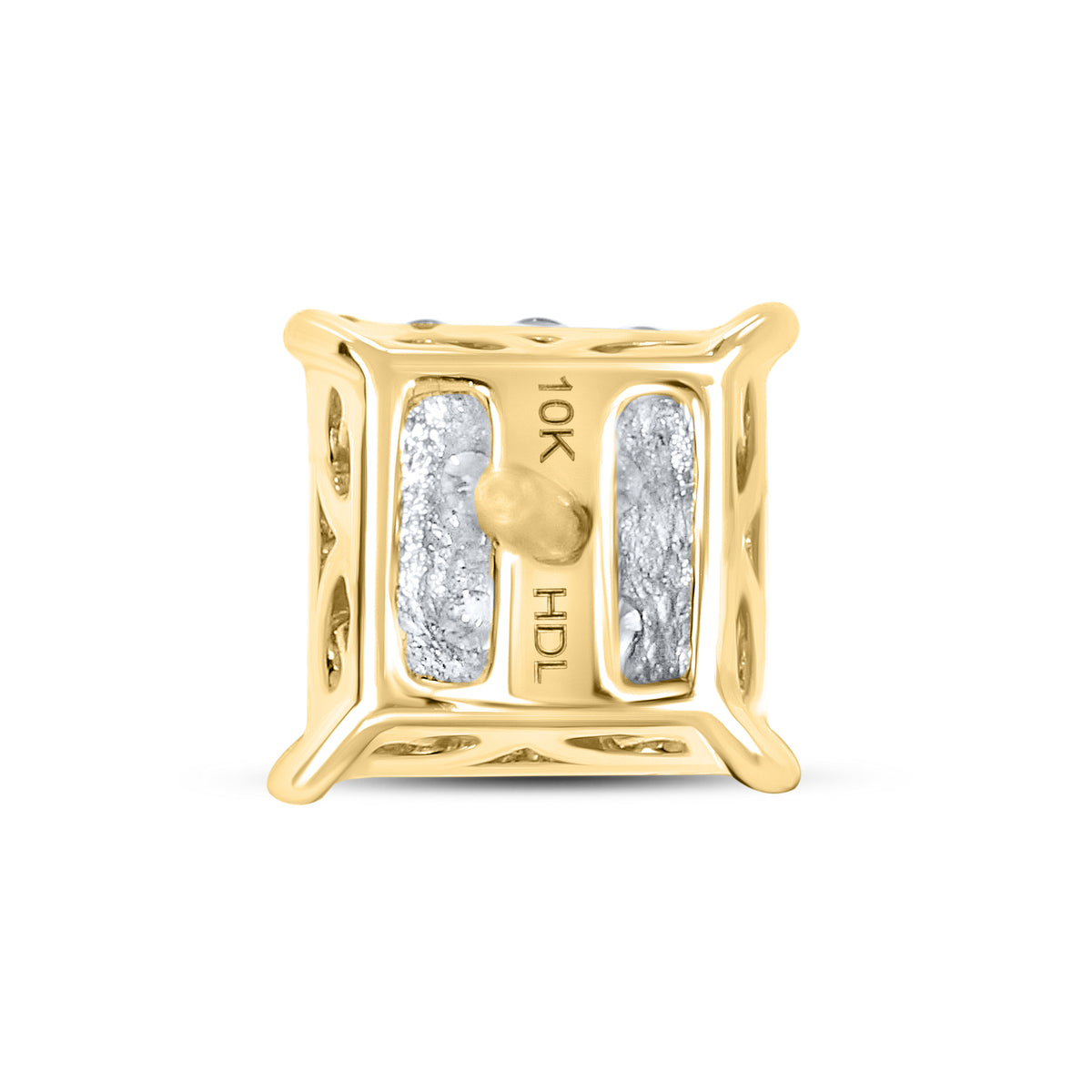 10KT Yellow Gold 0.46 ctw Diamond Earrings