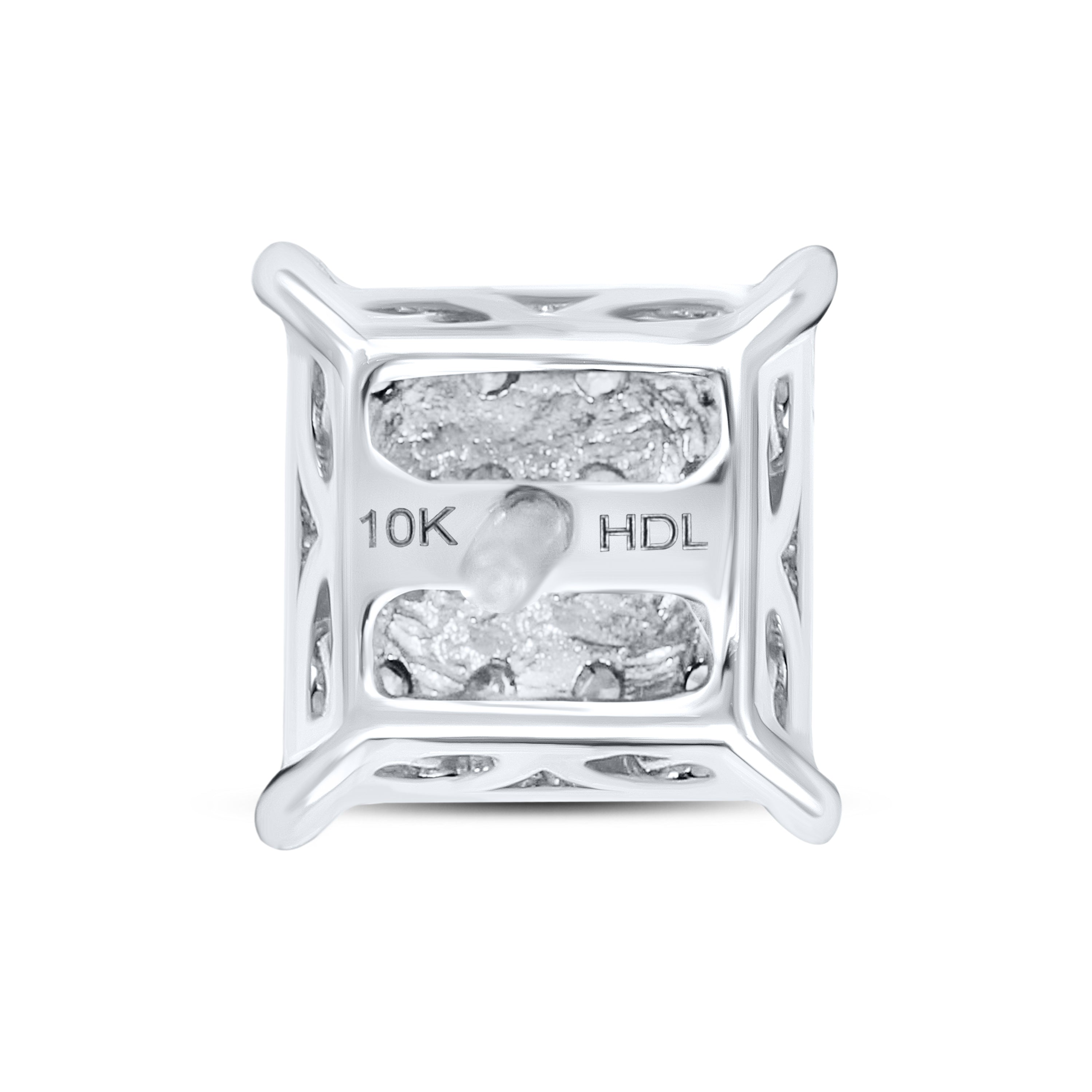 10Kt White Gold 0.24 CTW Diamond Earrings