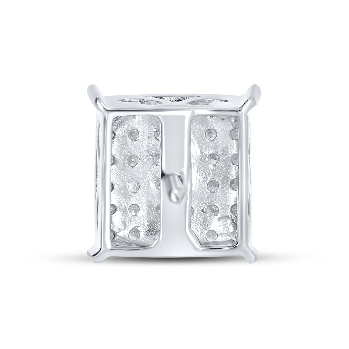 10KT White Gold 0.52 CTW Natural Diamond Earrings