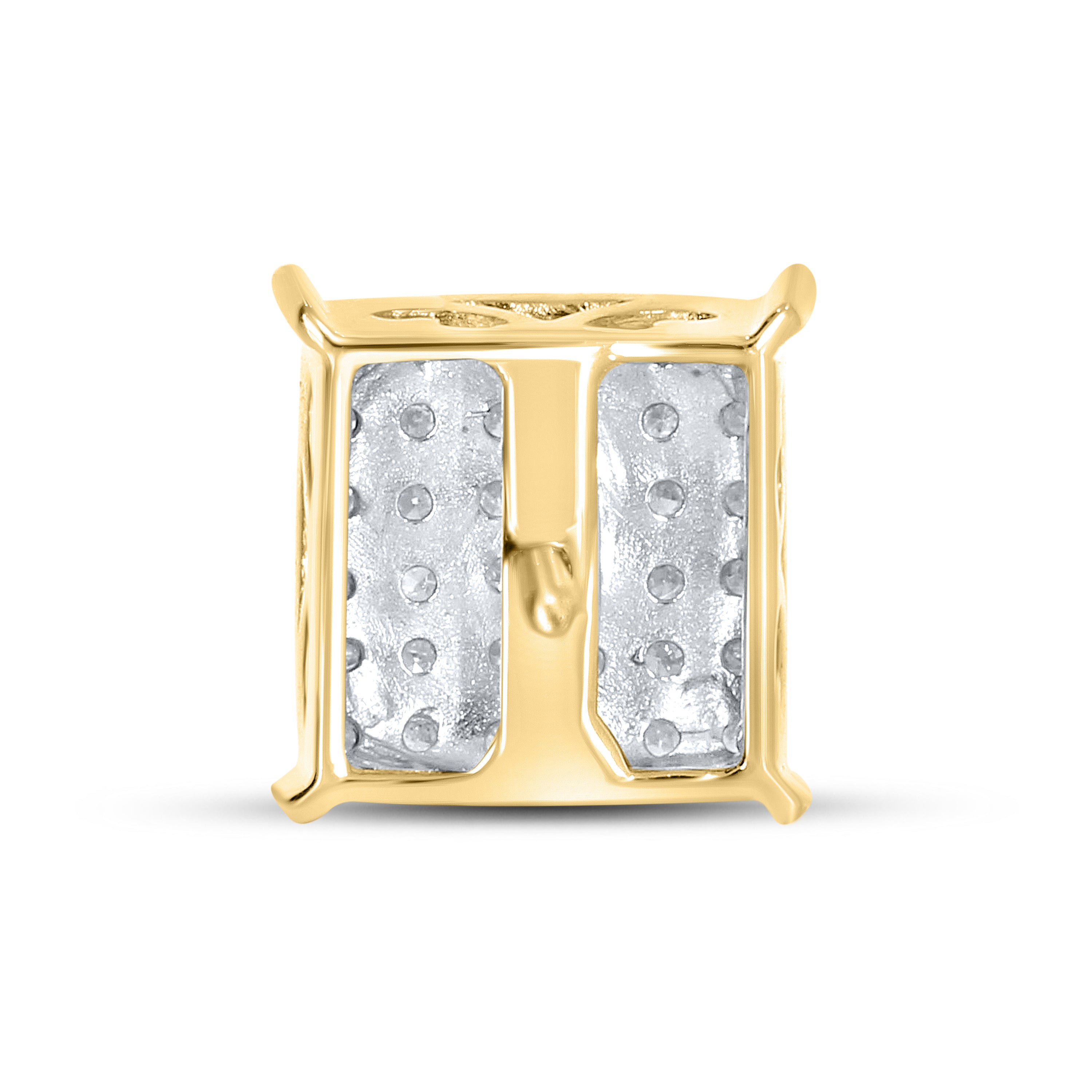 10KT Yellow Gold 0.52 CTW Natural Diamond Earrings