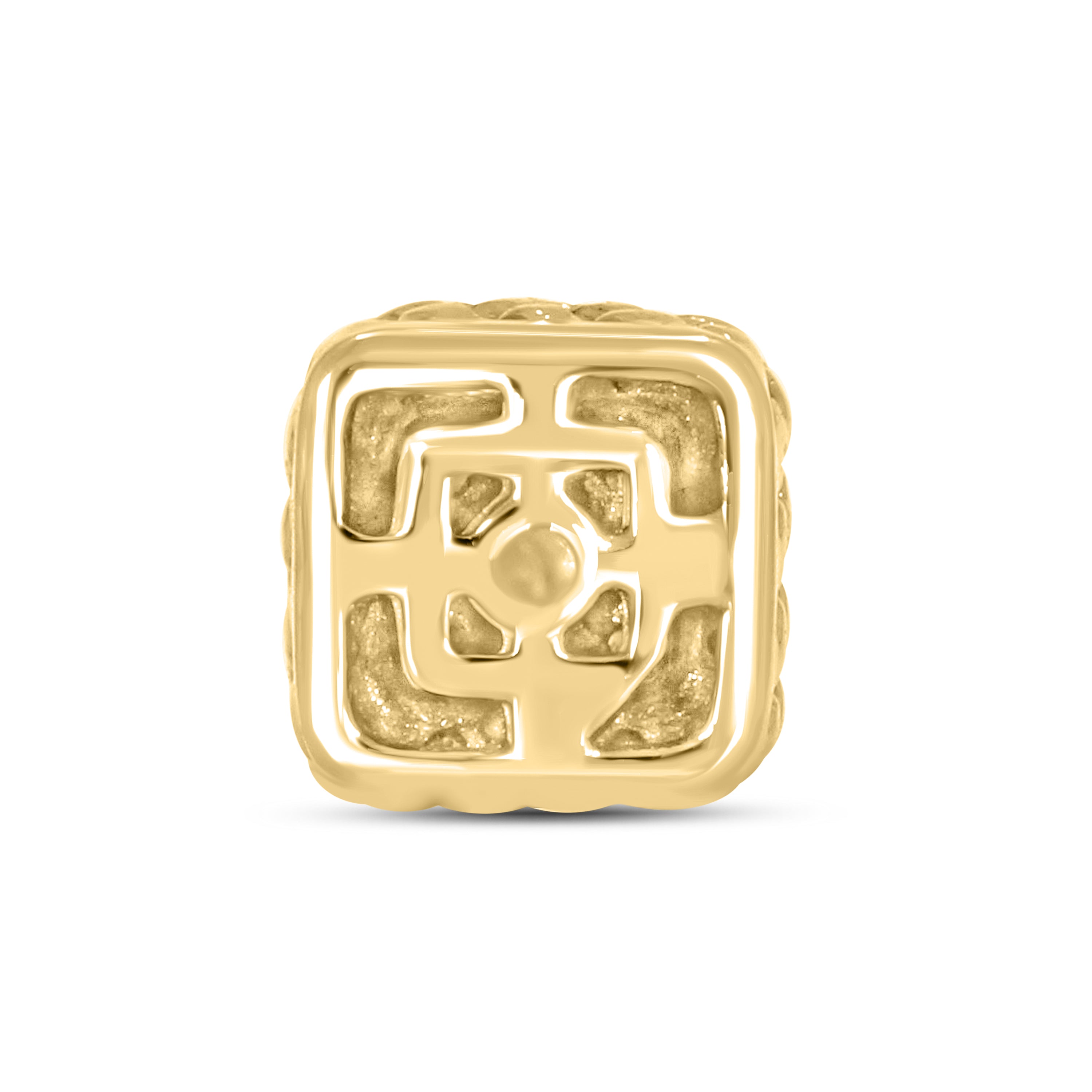 10k Yellow Gold 0.15 ctw Diamond Earrings