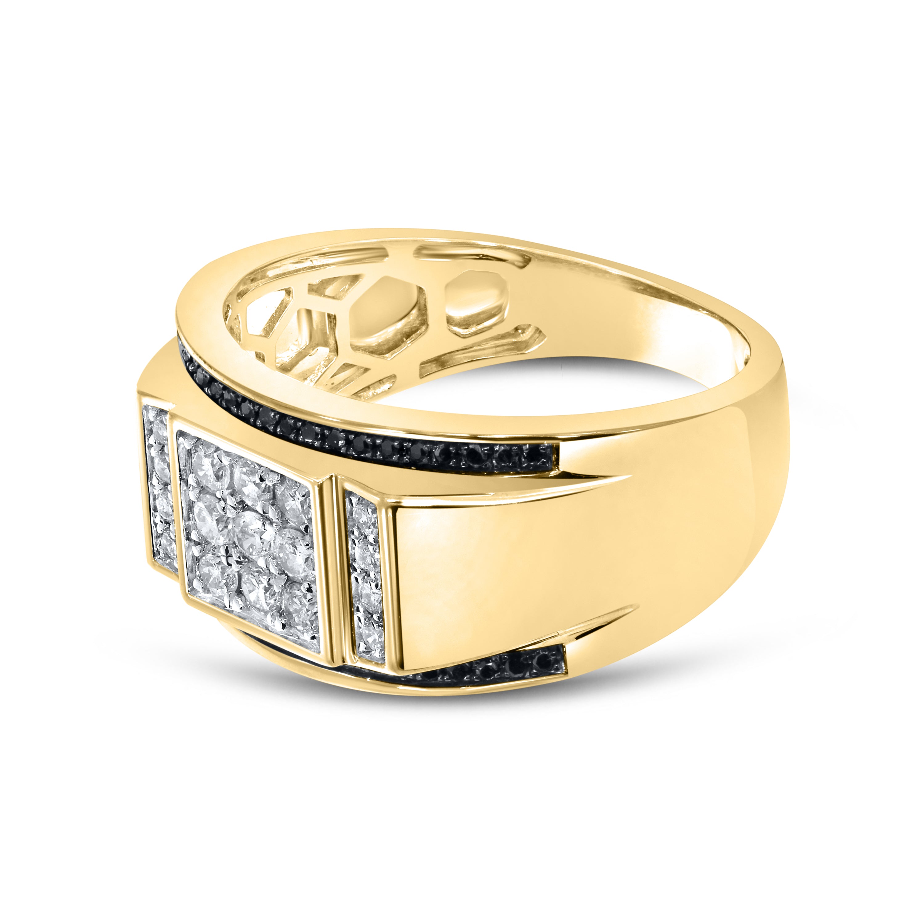 10kt Yellow Gold 0.63 CTW Men’s Diamond Ring