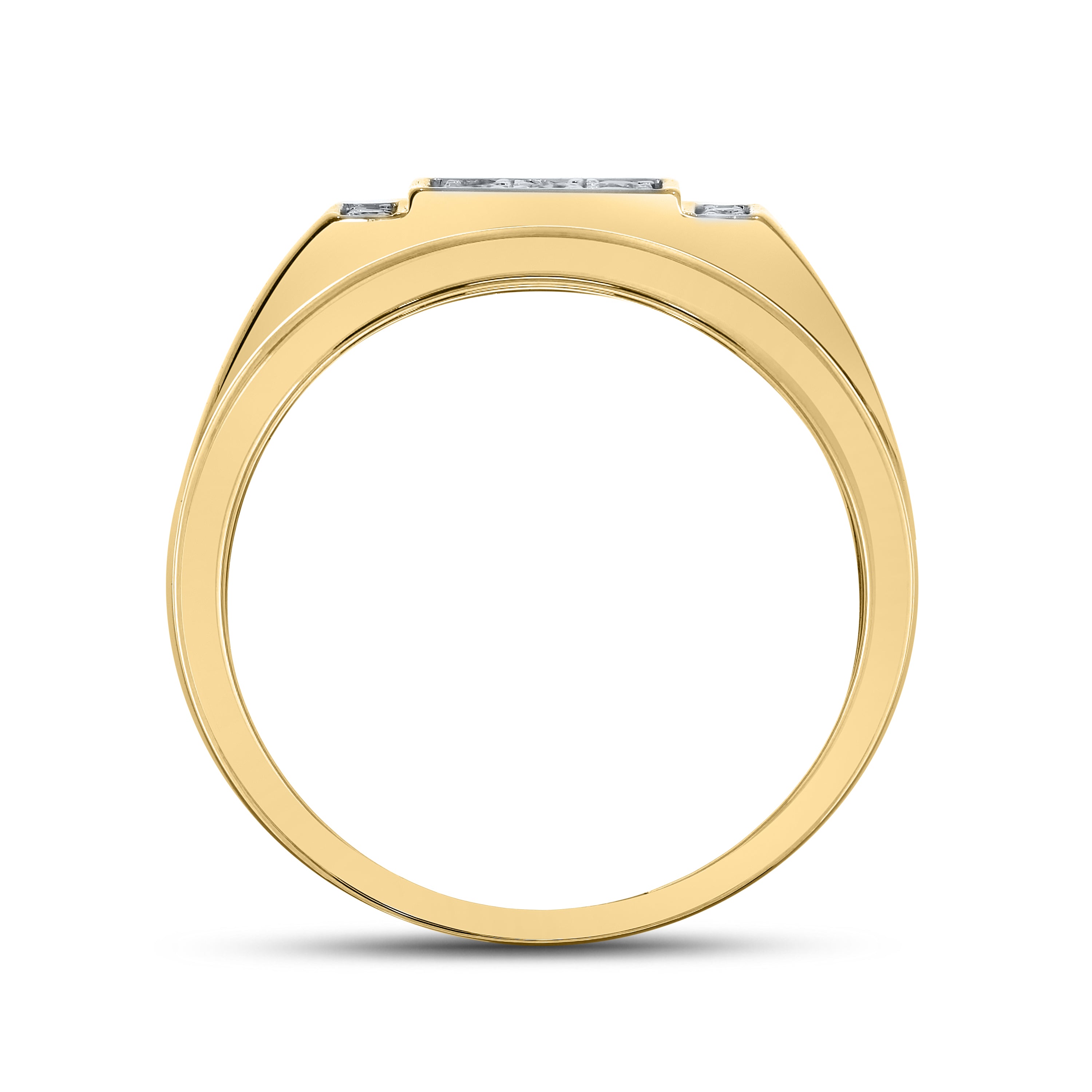 10kt Yellow Gold 0.63 CTW Men’s Diamond Ring