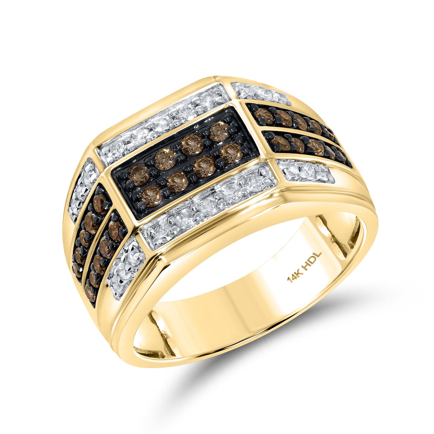 14kt Yellow Gold 1 CTW Natural Diamond Ring