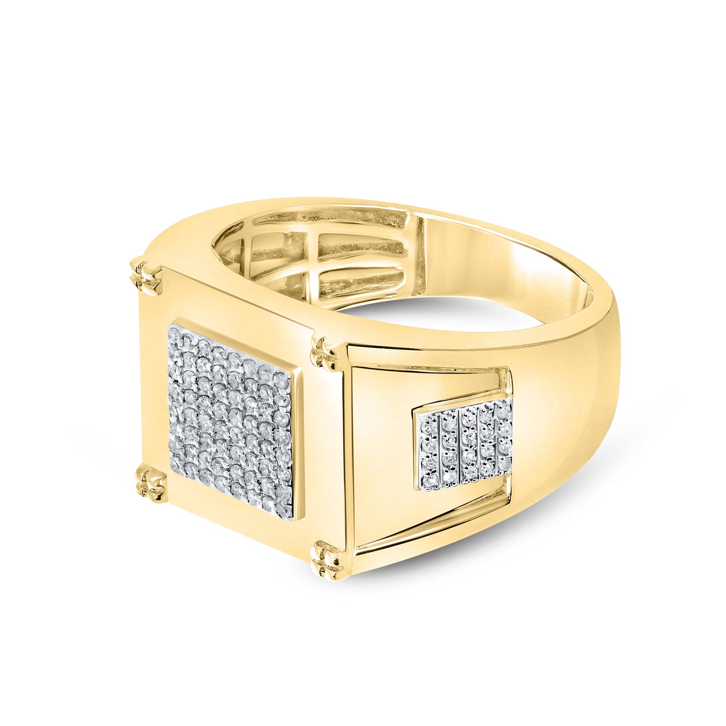 10k Yellow Gold 0.33 ctw Diamond Men’s Ring