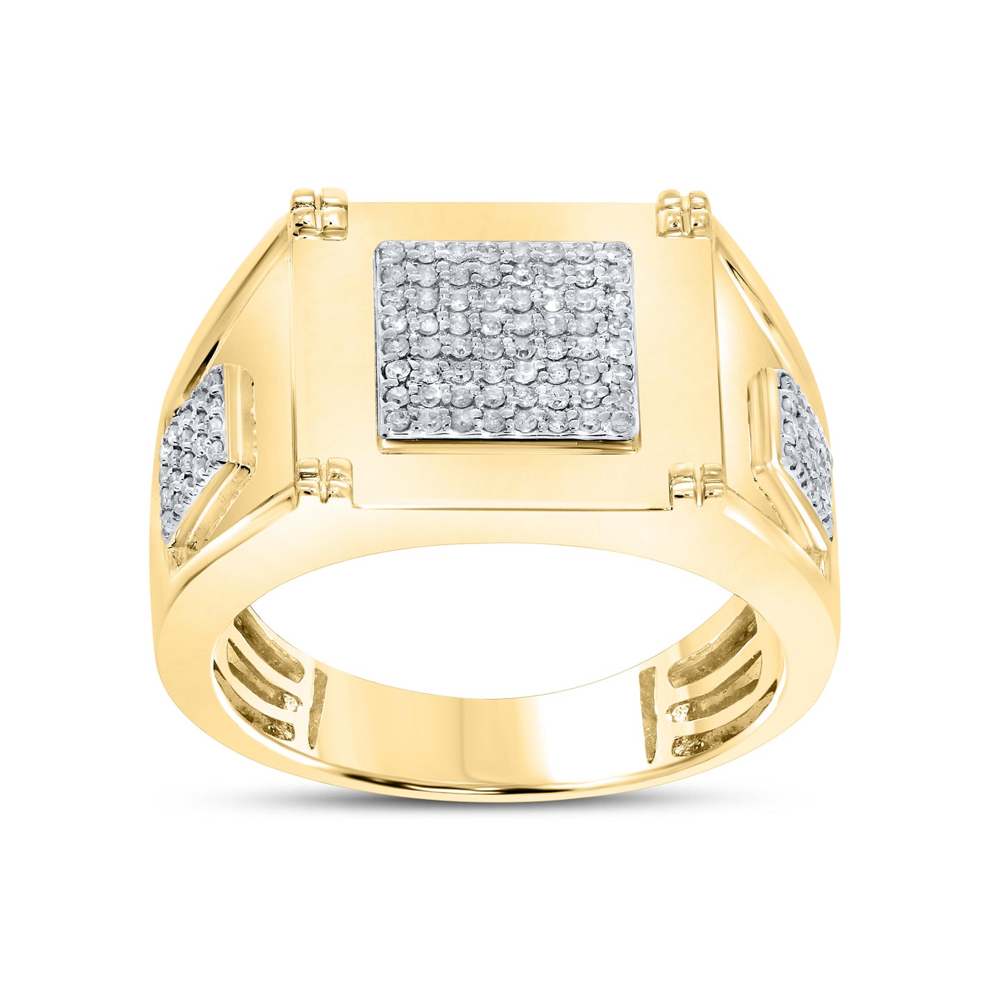 10k Yellow Gold 0.33 ctw Diamond Men’s Ring