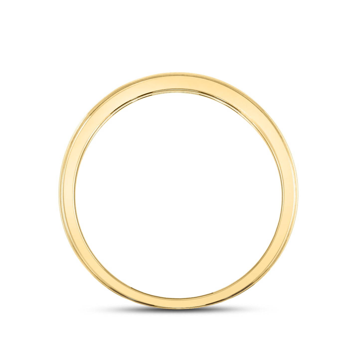 14K YELLOW GOLD MEN'S DIAMOND RING 0.66 CTW