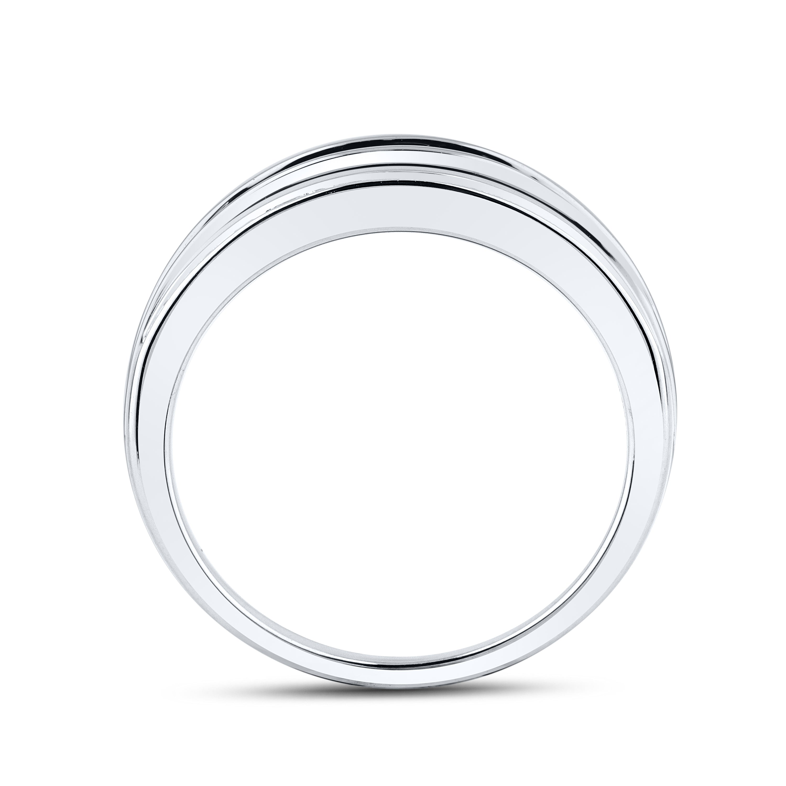 14kt White Gold 1.97 CTW Natural Diamond bridal trio set