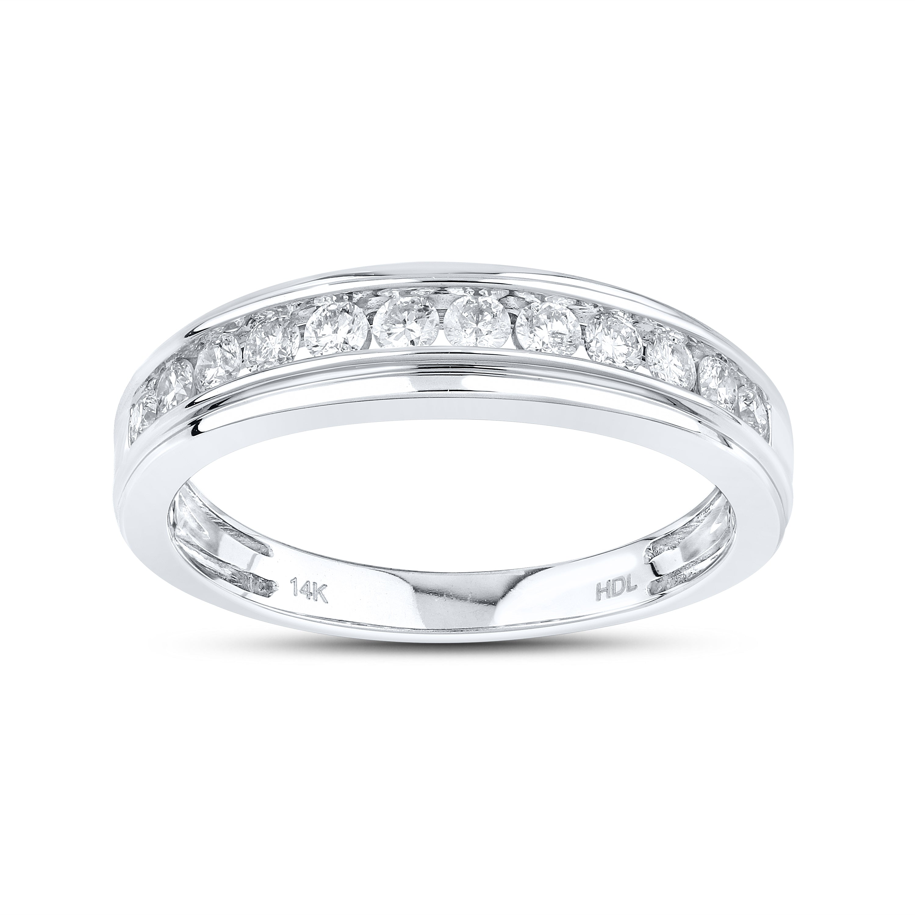 14kt White Gold 1.97 CTW Natural Diamond bridal trio set