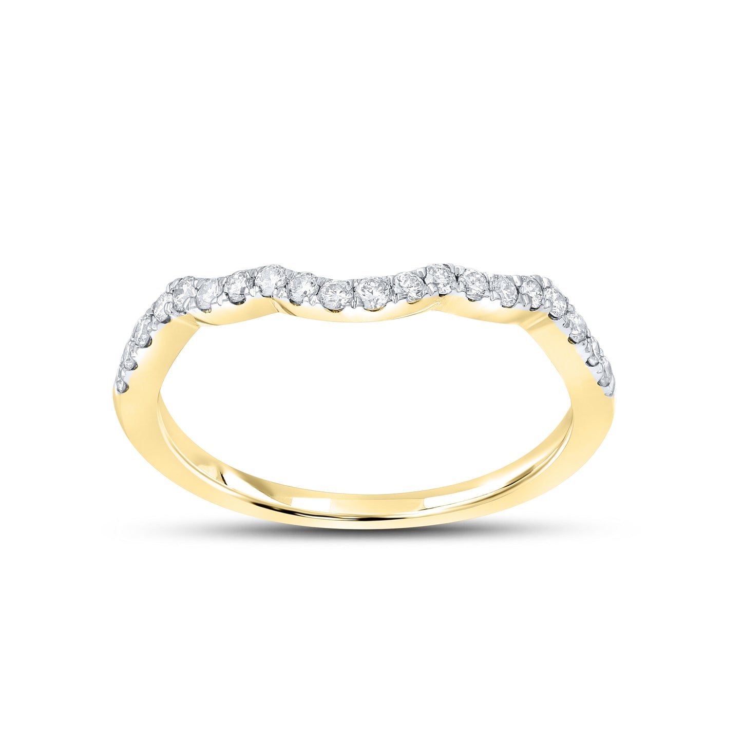 10k YELLOW GOLD 1.05 CTW  BRIDAL RING SET