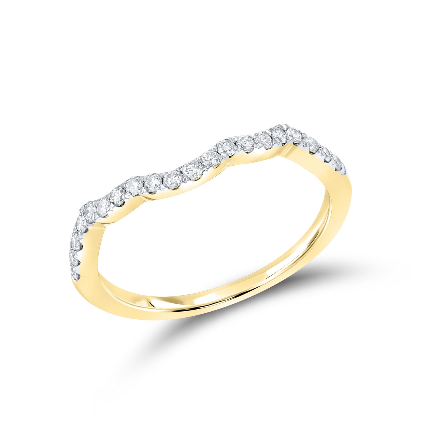 10k YELLOW GOLD 1.05 CTW  BRIDAL RING SET