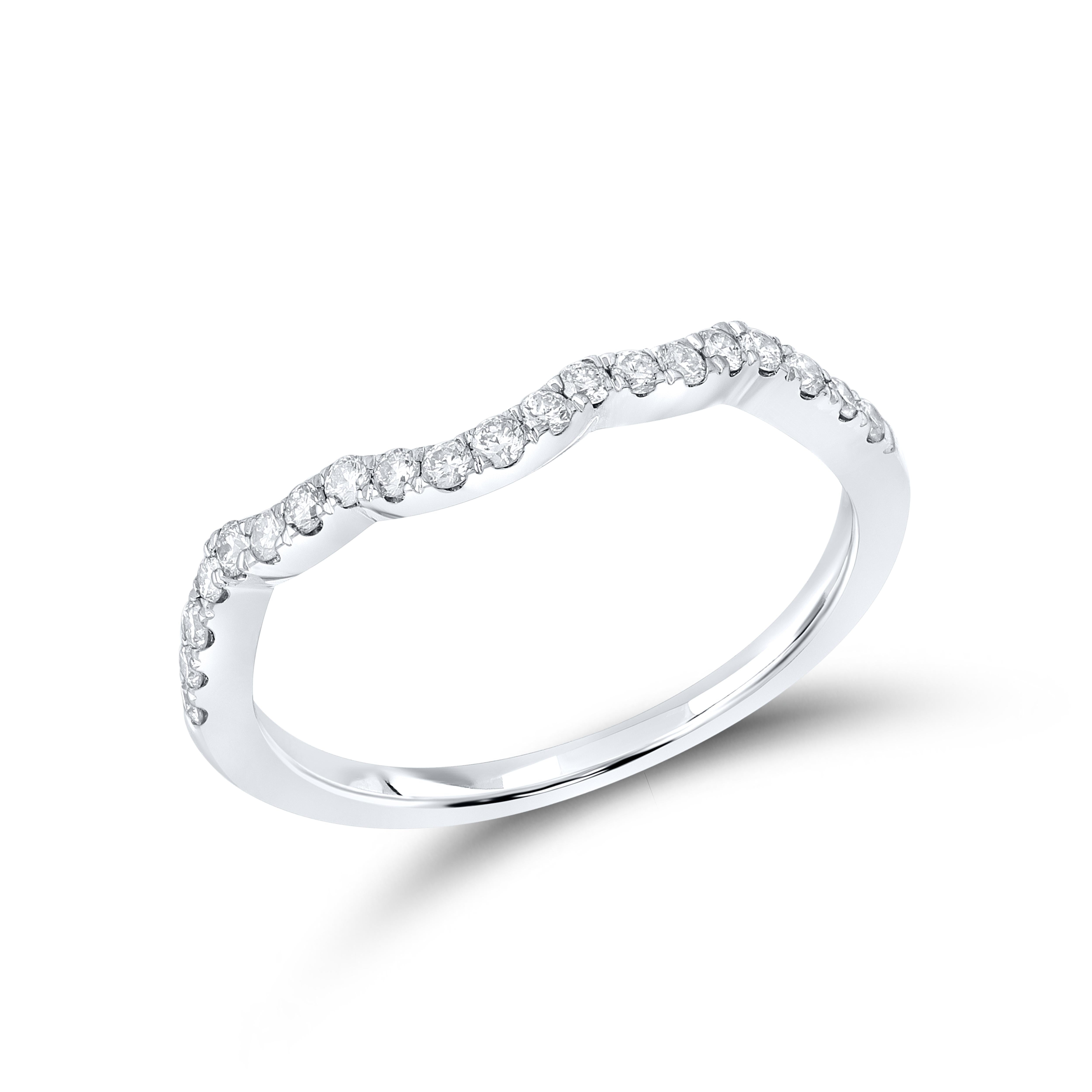10k White Gold 1.05 CTW Diamond Bridal Ring Set