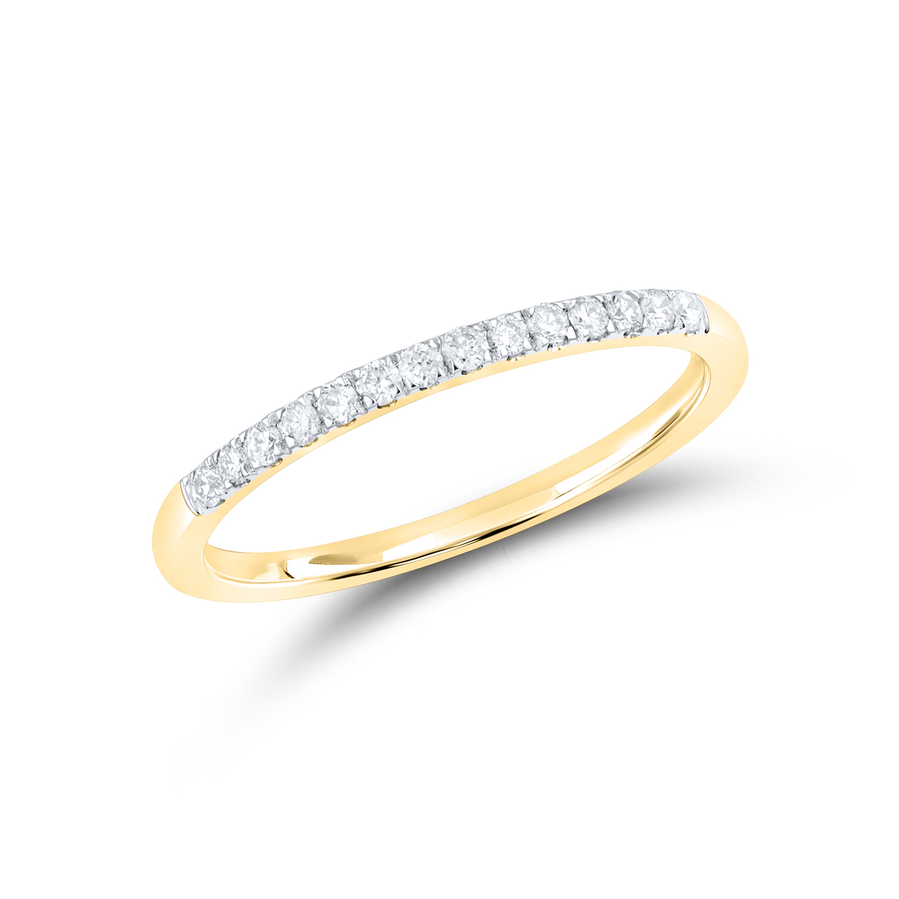 14KT YELLOW GOLD 0.82 CTW NATURAL DIAMOND BRIDAL SET 0.85 CTW
