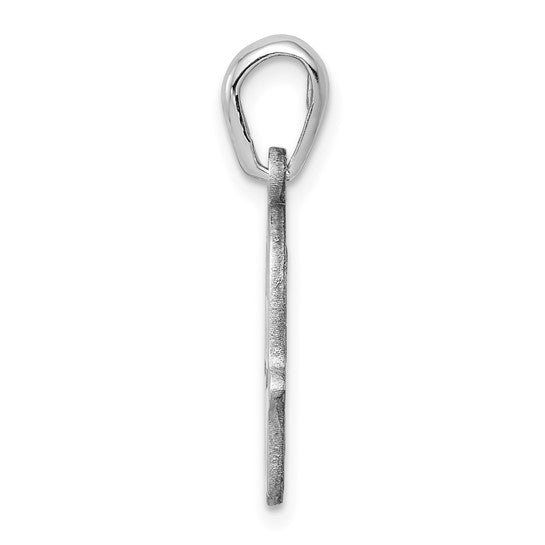 14kt White Gold Star of David Chamseh Pendant