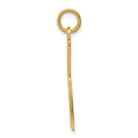 14kt Yellow Gold Scissors Charm