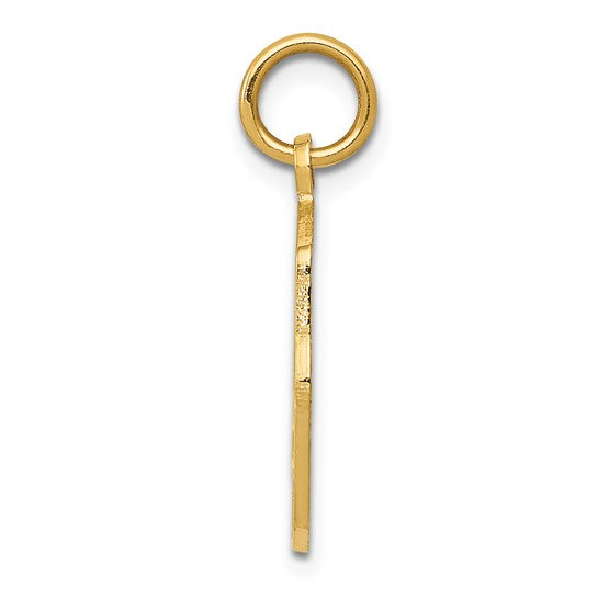 14kt Yellow Gold Comedy Mask Charm