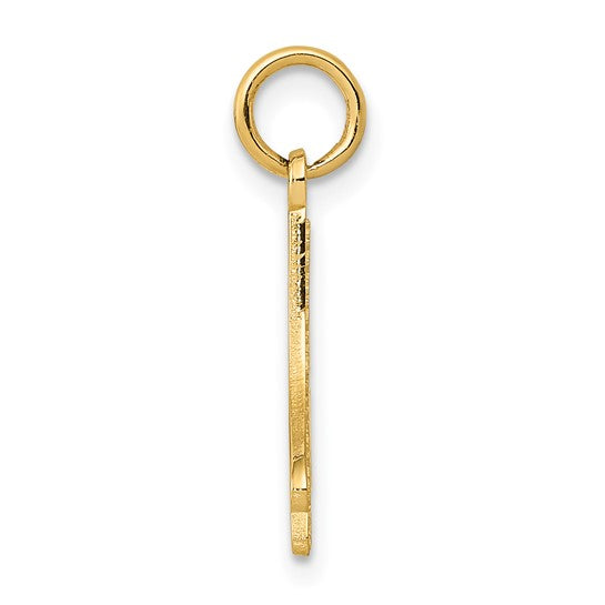 14kt Yellow Gold Figure Skate