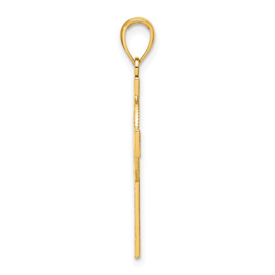 14kt Yellow Gold Celtic Cross Pendant