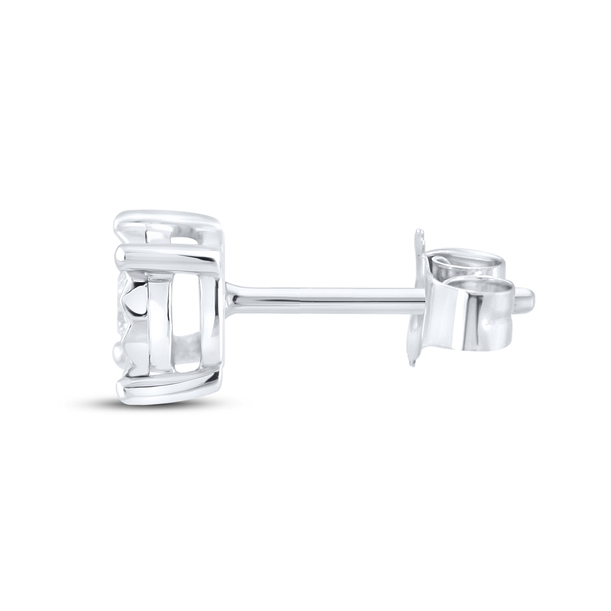 14kt White Gold 0.10 CTW Lab Diamond Studs