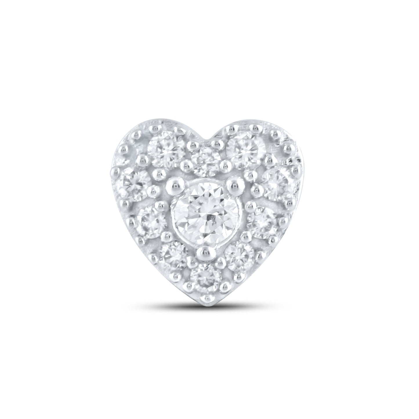 14K WHITE GOLD 0.31 CTW LAB DIAMOND EARRINGS