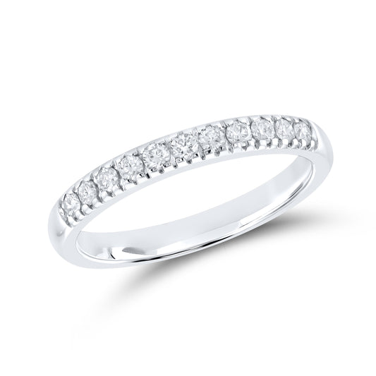 14k white gold 0.26ctw Diamond Band