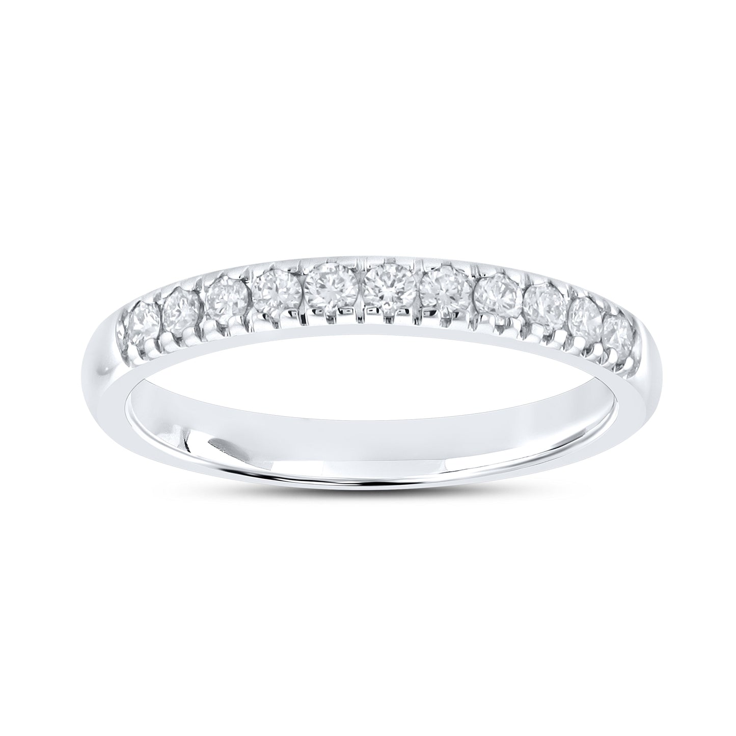 14k white gold 0.26ctw Diamond Band