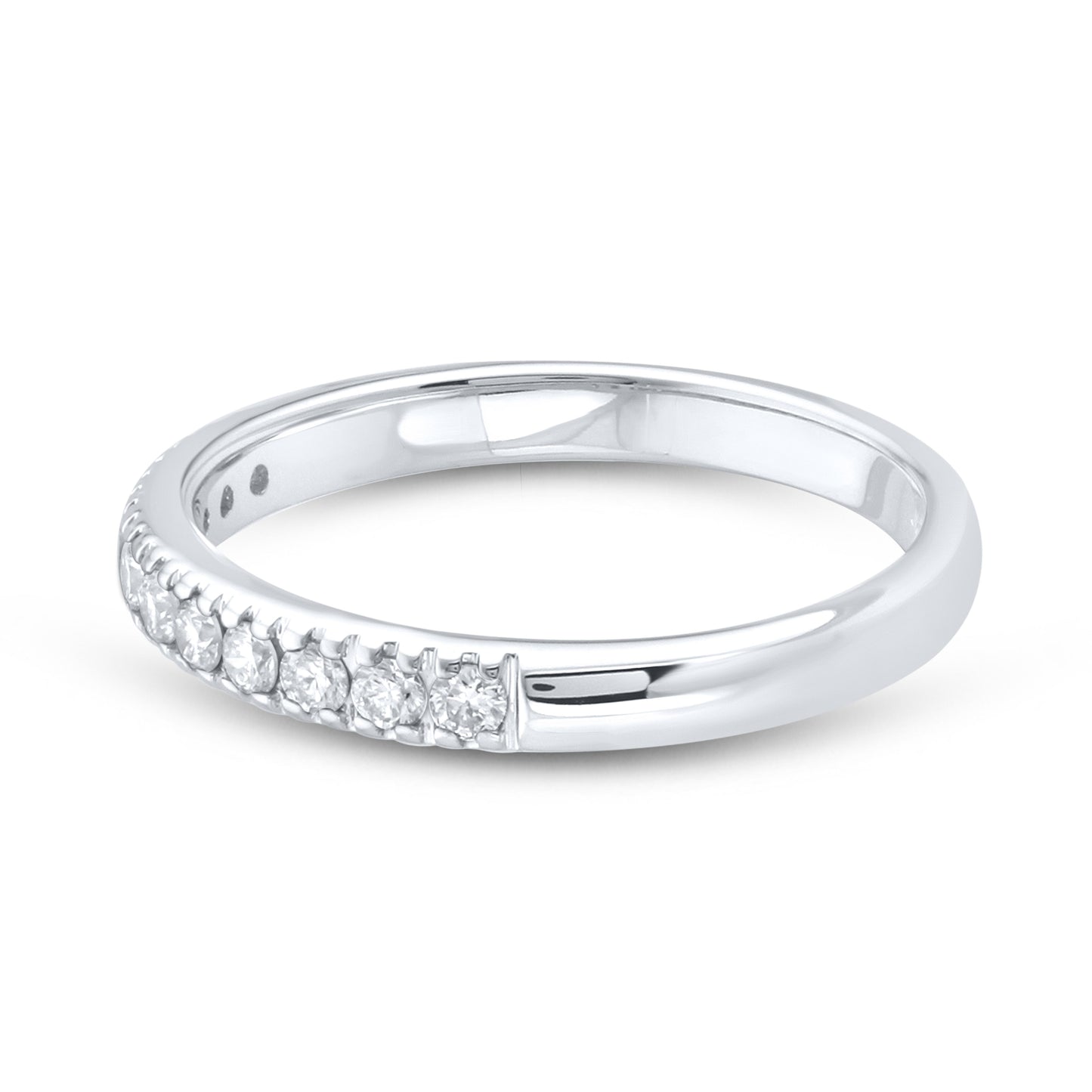 14k white gold 0.26ctw Diamond Band