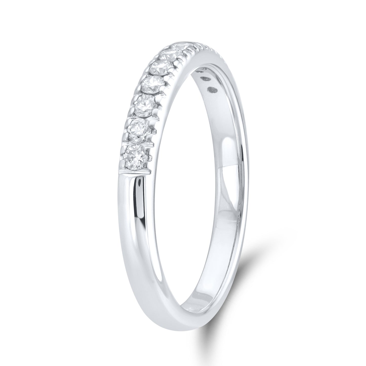 14k white gold 0.26ctw Diamond Band