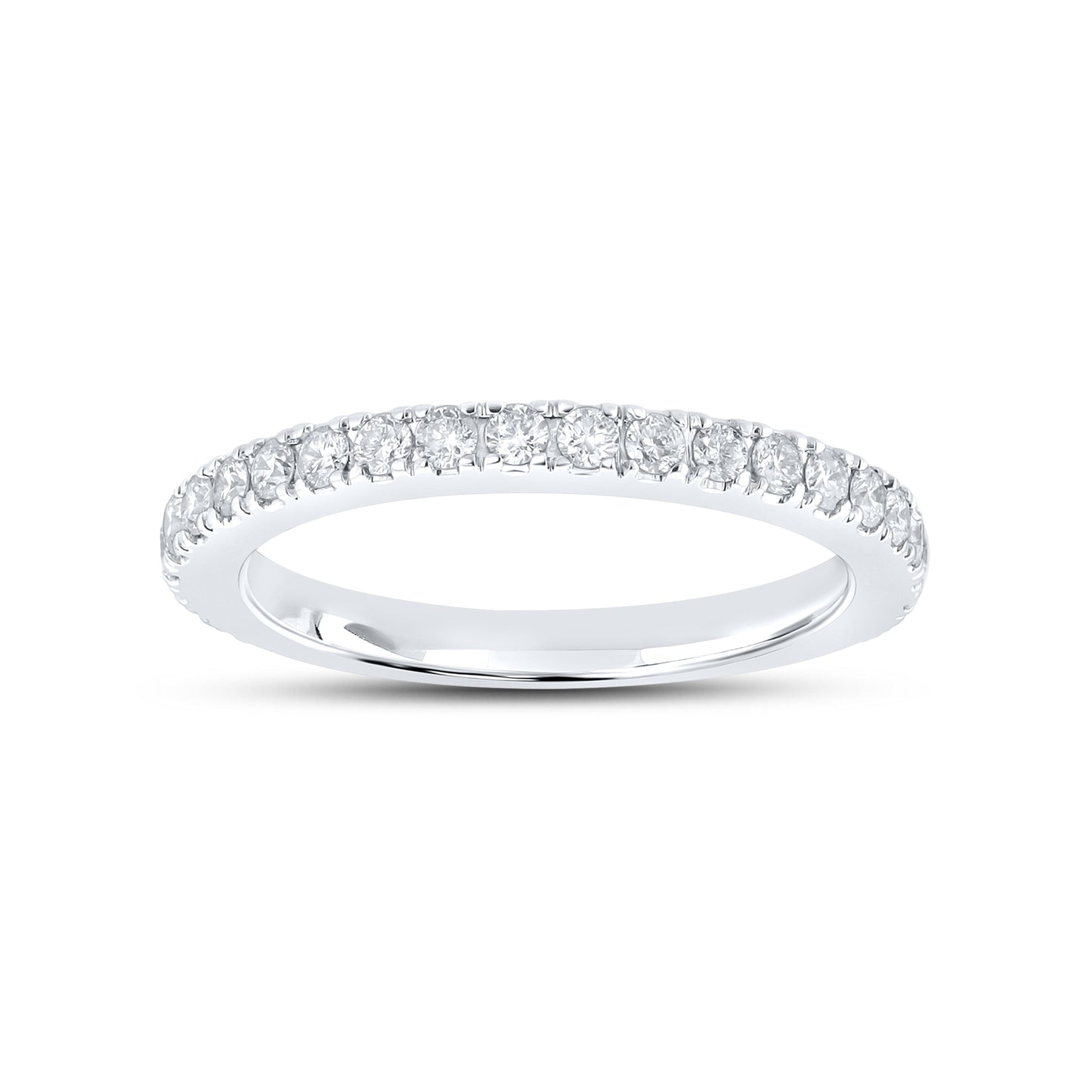 14kt white gold 0.50 CTW Ladies Diamond Band