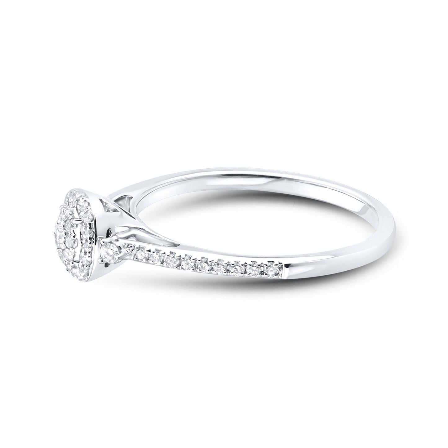 14kt White Gold 0.25ctw Diamond Ring