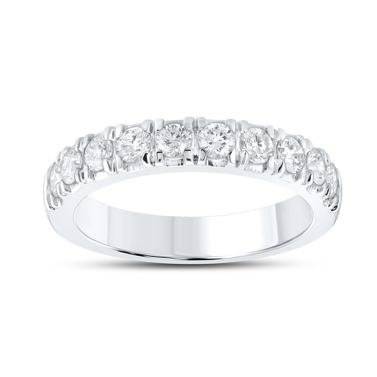 14kt white gold 0.75 CTW Ladies Diamond Band