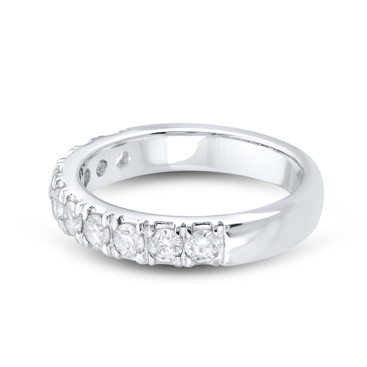 14kt white gold 0.75 CTW Ladies Diamond Band