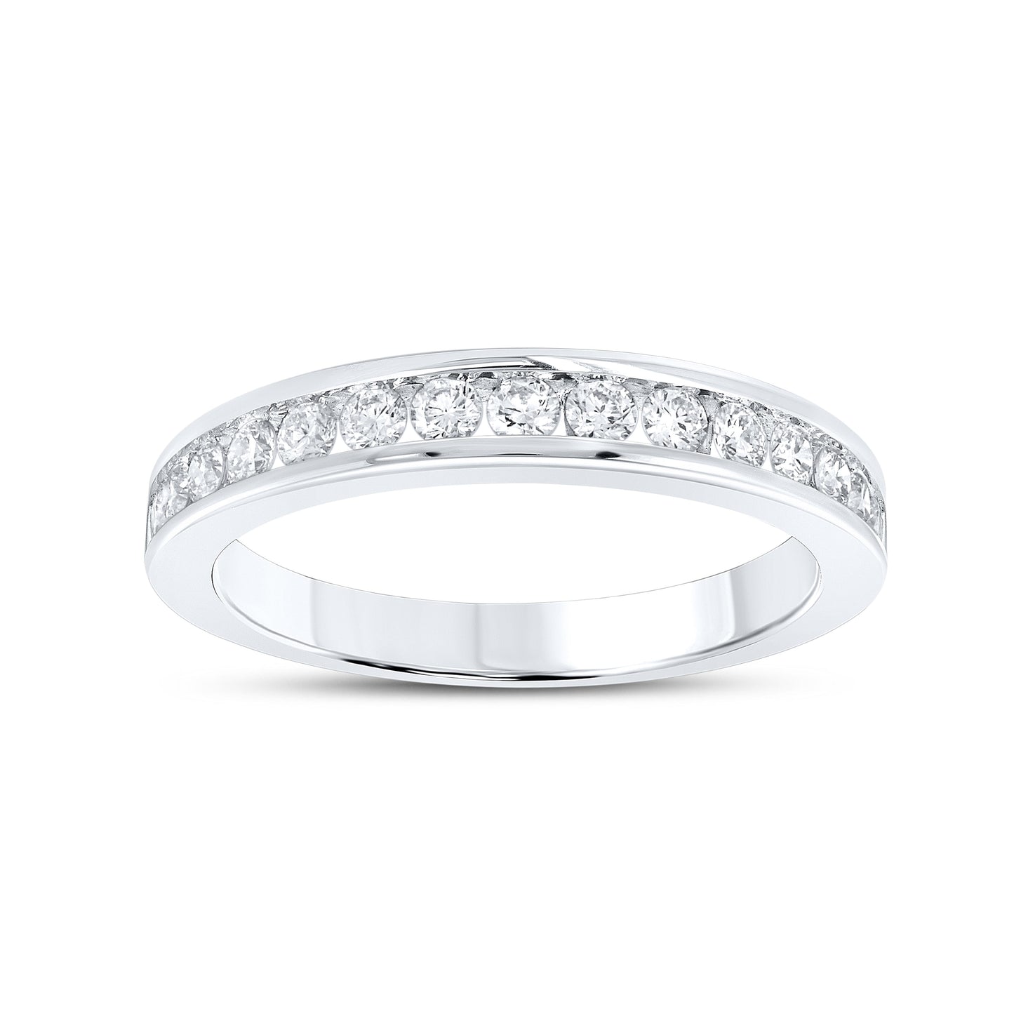 14kt WHITE GOLD 2.50 CTW Natural Diamond Bridal Ring Set