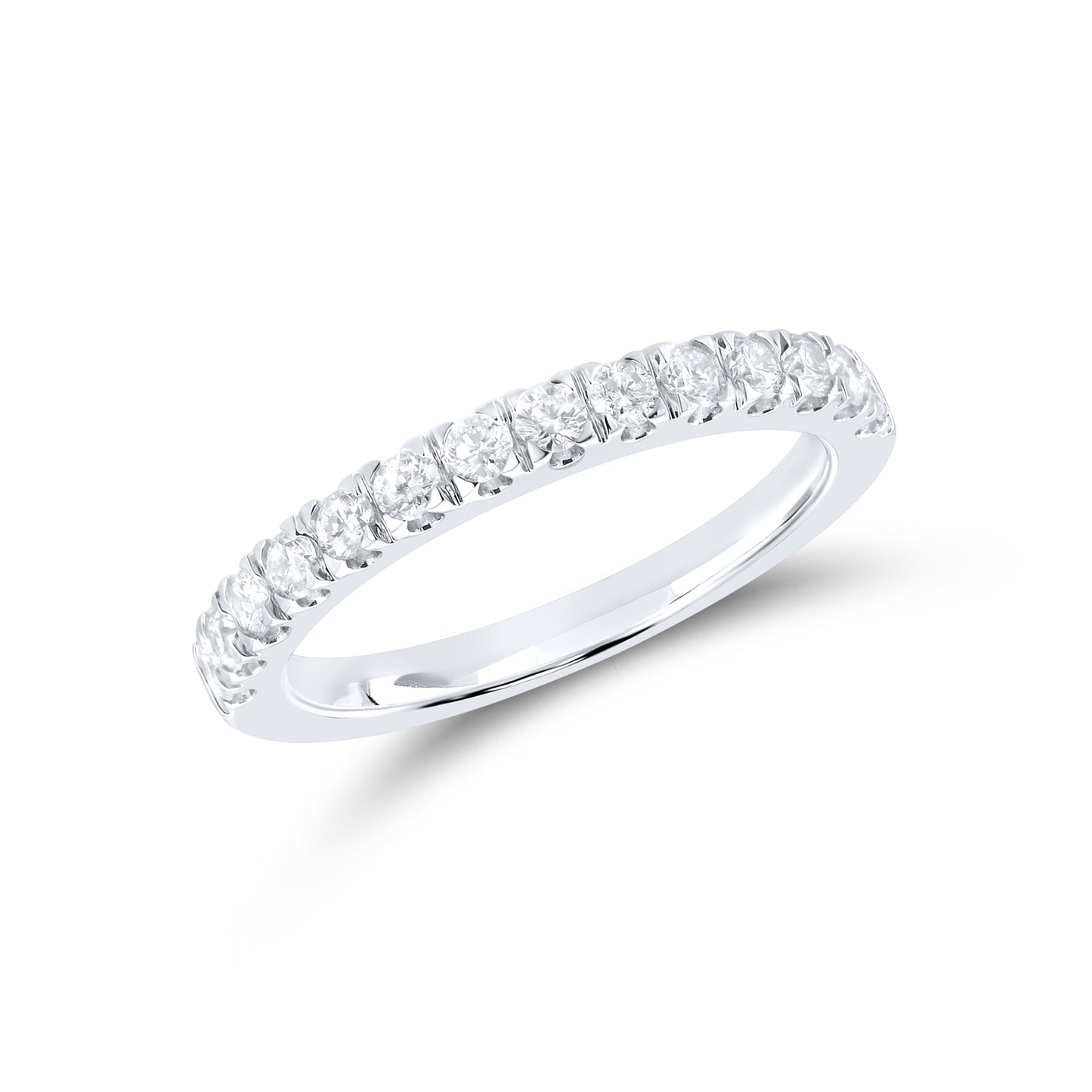 14kt white gold 0.50 CTW Ladies Diamond Band