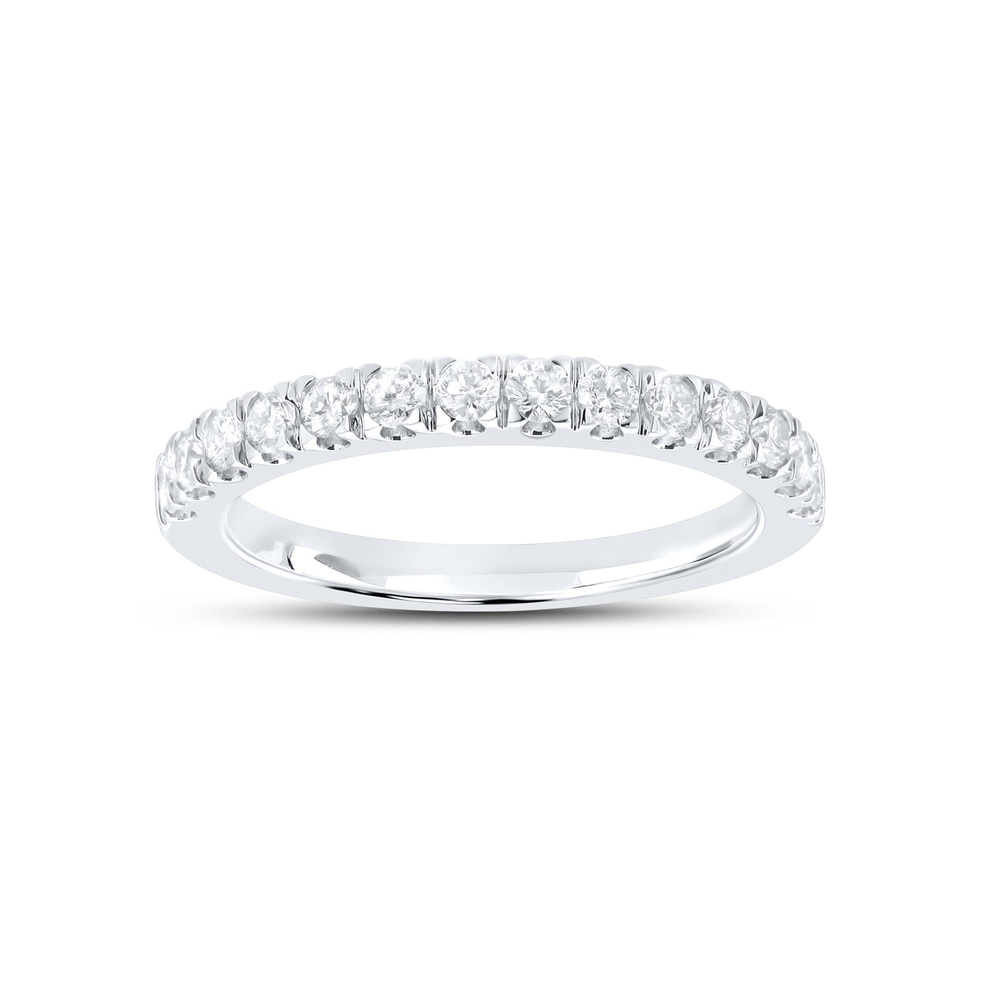 14kt white gold 0.50 CTW Ladies Diamond Band